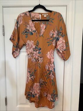 Billabong Golden Light‎ Floral Mini Dress M